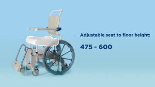 Aquatec Ocean Ergo 24” Shower Chair [upl. by Suinuj]