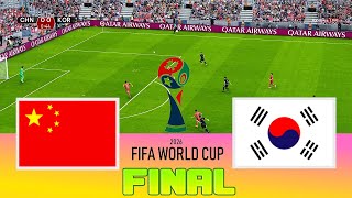 CHINA vs KOREA  Final FIFA World Cup 2026  Full Match All Goals  Football Match [upl. by Savage330]