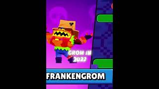 Grom In 2022🥶☠️shortvideo brawlstars keşfet [upl. by Karel]