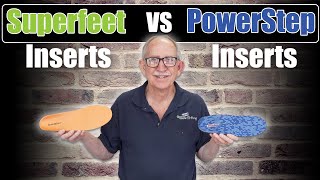 PowerStep Inserts Versus Superfeet Inserts [upl. by Chari]