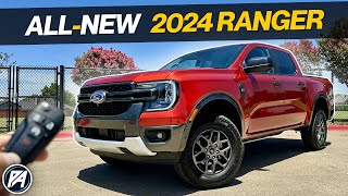 Redesigned 2024 Ford Ranger Review amp Drive [upl. by Copp]