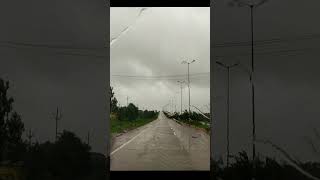 Rain And Drive Through Satpura Range nature travel rain ScenicSatpura [upl. by Terrill]