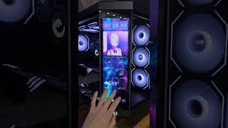 Hyte Y70 Touch Best PC case in the market 🙌🔥 pc pcgaming pcgamer gamingontiktok gaming pcbuil [upl. by Tnarud]