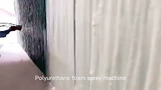 External Wall Insulation Spray and Fast Foaming Process [upl. by Forsta]