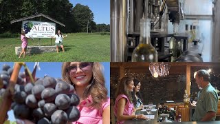 How wine is made at the Wine Capital of Arkansas [upl. by Tserof957]