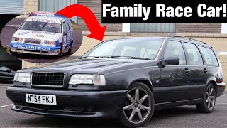 The Volvo 850R Is A Family Estate That Went Touring Car Racing 1996 Automatic Wagon Road Test [upl. by Merline]