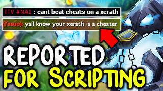 PRETENDING TO BE A XERATH SCRIPTER AND DROPPING 30 KILLS  NEW SERIES EPISODE 1 [upl. by Nivanod]