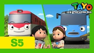 Tayo S5 EP5 l Tayo and Titipos race l Tayo the Little Bus [upl. by Owens]