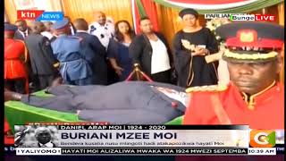 Gideon Moi and family pay their last respect to former president Moi [upl. by Gregoire475]