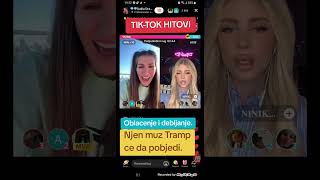 Dalila Dragojević i NinikaZabrana od muža tiktok humor [upl. by Nonnac]