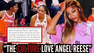 Aja Wilson Drops TRUTH Bomb on Angel Reese Bringing More Attention To WNBA [upl. by Nelaf767]