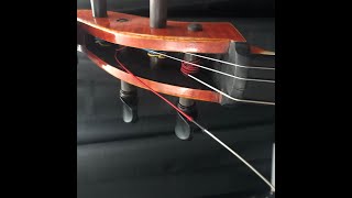 Loose strings Tuning your cello at the pegs [upl. by Ahsikcin625]