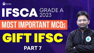 IFSCA Grade A Exam Preparation Strategy  IFSCA Act GIFT City  IFSCA Grade A Syllabus amp Course [upl. by Arihsat688]