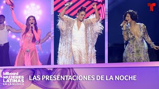 Las presentaciones musicales de la noche de Billboard Mujeres Latinas en la Música [upl. by Neeham858]