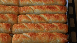 EN KOLAY BÖREK📣Çıtırlıkta Üstüne Tanımam Baklavalık Yufkadan Çıtır Çıtır Kolay Börek Tarifi✅ [upl. by Denn939]