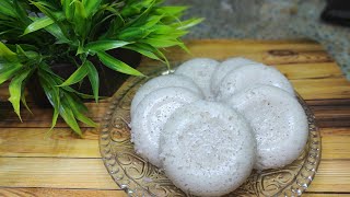 Goan Sannas recipe  Special Goan style Rice Cakes made with Coconut and Toddy [upl. by Leake]