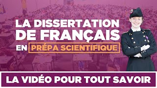 Tout savoir sur la dissertation de français en prépa scientifique [upl. by Aiciled]