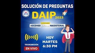 💡 Solución de preguntas Examen Ascenso 2023  AIP parte 1 [upl. by Inalem344]