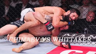 Khamzat Chimaev vs Robert Whittaker Full Fight Highlights [upl. by Everara]