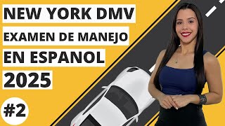 Prueba Escrita Del DMV De New York 2 2025  Examen Escrito De Manejo  Permiso De Prueba [upl. by Astto]