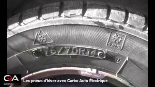 VBlog Mécanique  Les pneus dhiver avec Carbo Auto Électrique [upl. by Akinert]