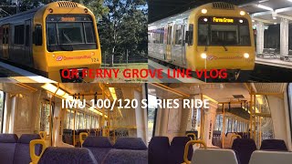 QR Ferny Grove Line Vlog  IMU 100120 Series Ride [upl. by Rimola]