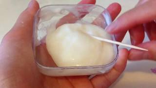 DIY Shampoo And Salt Slime [upl. by Kirbie865]