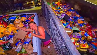 WE WENT BACK Biggest Dumpster Diving Haul Of All Time [upl. by Lleruj]