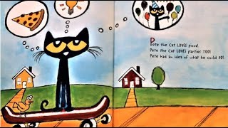 Read Aloud  Pete the Cat and the Perfect Pizza Party  Fun Kids Book [upl. by Dlaregztif282]