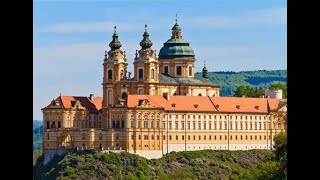 Durnstein Spitz and Melk Abbey Austria [upl. by Yvi]