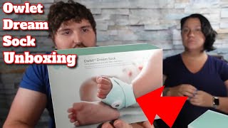 Owlet Dream smart sock First look and unboxing [upl. by Bing]