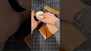 Testing out a new leather conditioner bestleathercare leathertallow leatherasmr leathercare [upl. by Neelrac97]