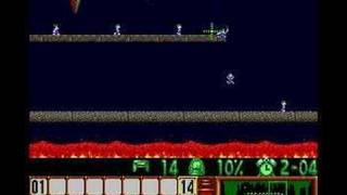 Lemmings  Fun Level 13 Solution [upl. by Newman88]