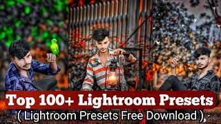 Top 100 Lightroom Presets DNG PRESETS  Adobe Lightroom Presets Download  Lightroom Mobile Free [upl. by Emmerie]