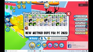 TUTORIAL🔥 HOW to DUPE PETS in Pet Simulator X NEW WORKING PC 2022 [upl. by Ramled]