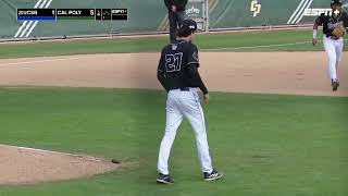 Cal Poly vs UCSB Baseball Highlights  Mar 24th 2024 [upl. by Belding]