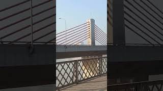 View of Bally Bridge in a bus travelling from Dakshineshwar to Bally [upl. by Aikemal]