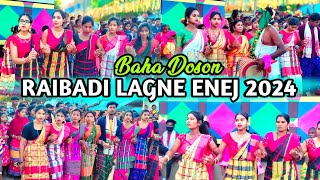 Raibadi Lagne Enej 2024Raibadi baha doson 2024Tiring Block Santali new videolagneenej [upl. by Ethbin]