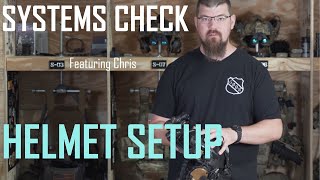 Noisefighters Systems Check Chris Helmet Setup [upl. by Seadon]