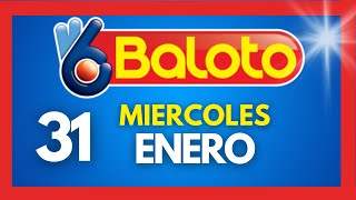 Resultados del BALOTO REVANCHA del MIERCOLES 31 de enero de 2024 💫✅💰 [upl. by Emalia594]