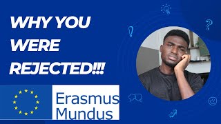 Avoid These Mistakes If You Want to Win the Erasmus Mundus Scholarship [upl. by Acim38]