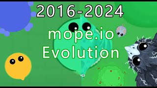 mopeio Evolution All Updates From 20162024 [upl. by Cherri325]