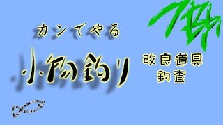 カンでやる小物釣り 自作・改良した道具の釣査 [upl. by Cob420]