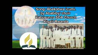 Song Abakobwa icumi by Ababibyi Choir Kabusunzu SDA Church KigaliRwanda [upl. by Llirret]