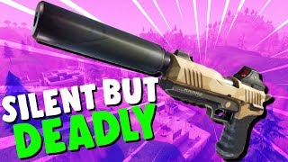 SILENT But DEADLY  Fortnite Sneaky Silencers  Fortnite Battle Royale Gameplay [upl. by Salba533]