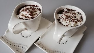 COMMENT faire un bon chocolat chaud  hot chocolate recipe [upl. by Yung931]