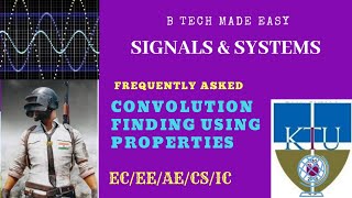 Convolution problem using properties repeated question [upl. by Anyad]