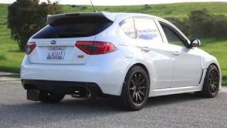 Invidia n1 Street WRXSTi  Invidia Catless Downpipe  Grimmspeed Uppipe and EWG [upl. by Aretta]