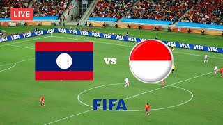 🔴 LIVE STREAMING LAOS TIMNAS INDONESIA  FIFA MATCHDAY 2022 [upl. by Arras]