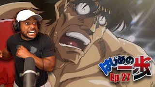 They Risking It All  Hajime No Ippo Episode 27  Reaction [upl. by Fabio]